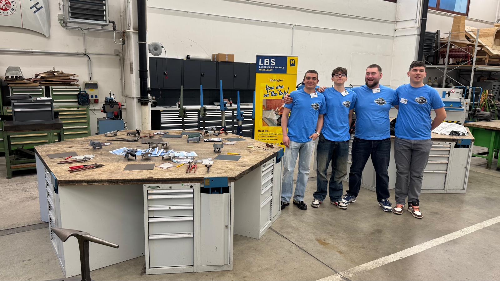 Landesberufsschule Mistelbach beim „Tag des High-Tech-Lehrlings“ in St. Pölten